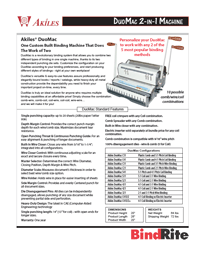 Akiles DuoMac Punch and Bind