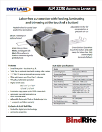 ALM 3230 Laminator