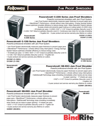 Fellowes Jam Proof