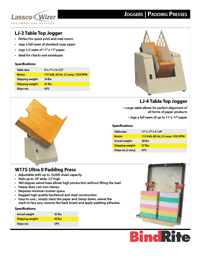 Lassco-Wizerjoggers and paper presses