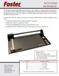 Foster Rotary Trimmers