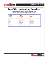 Laminating Pouches