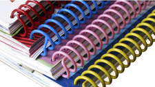 plastic binding coils