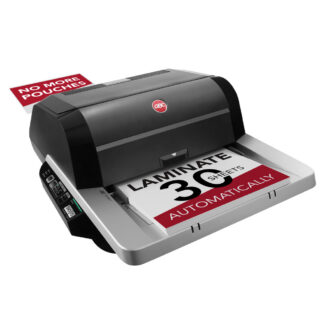 FOTON30120 GBC Foton 30 Automated Pouch-Free Laminator, Starter Film Cartridge Included