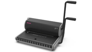Renz - WireGo | 3:1 // Manual 3:1 wire comb binding machine for 11"/8.5" (A4/A5). Binds up to 135 sheets. 300 mm working width.