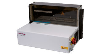 Renz - PUNCH 500 ES // Heavy-duty, professional punching machine for all types of book and calendar production. Punches up to 36,000 sheets per hour. 500 mm working width.